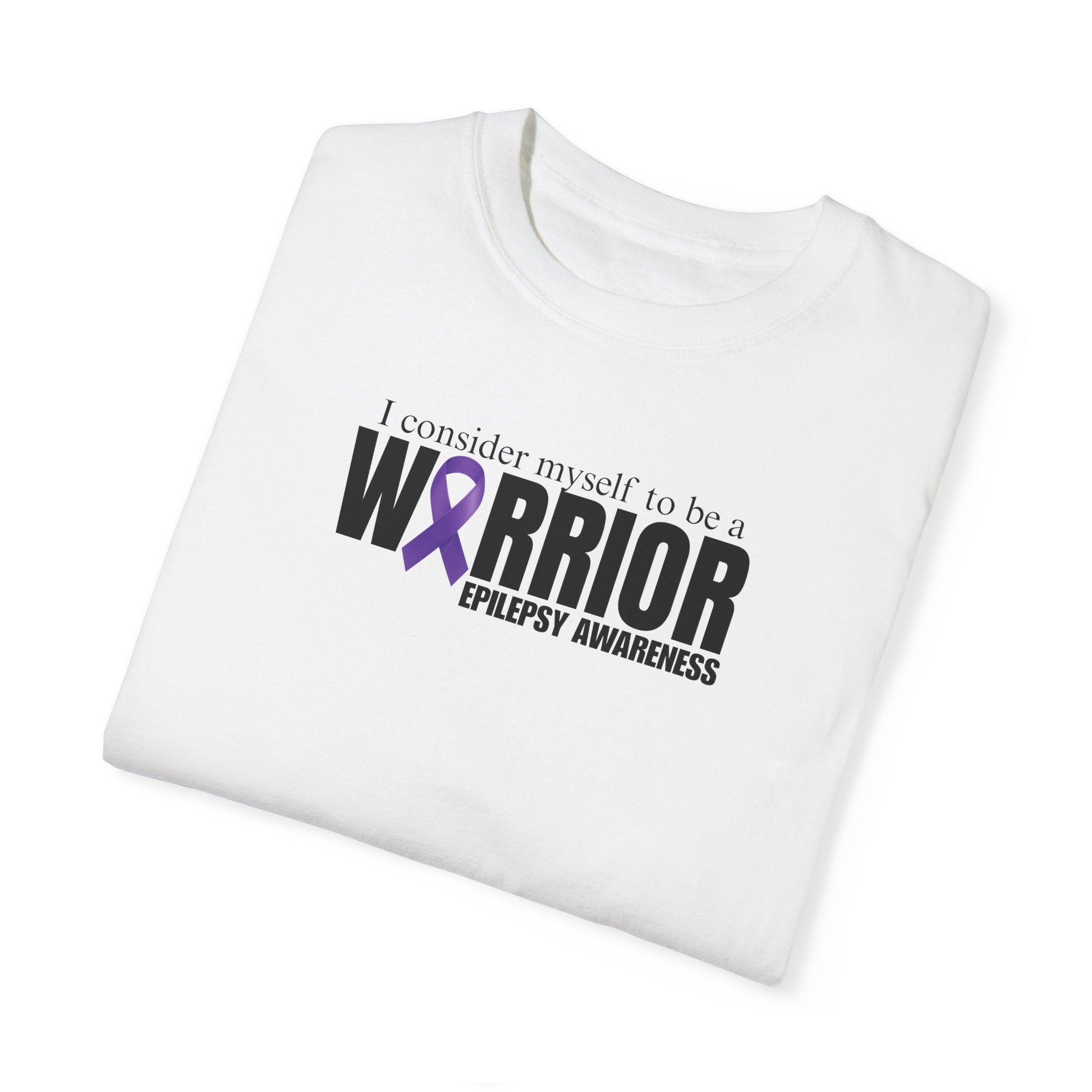Empowerment Through Awareness: I Am a Warrior Epilepsy Tee - Korvel