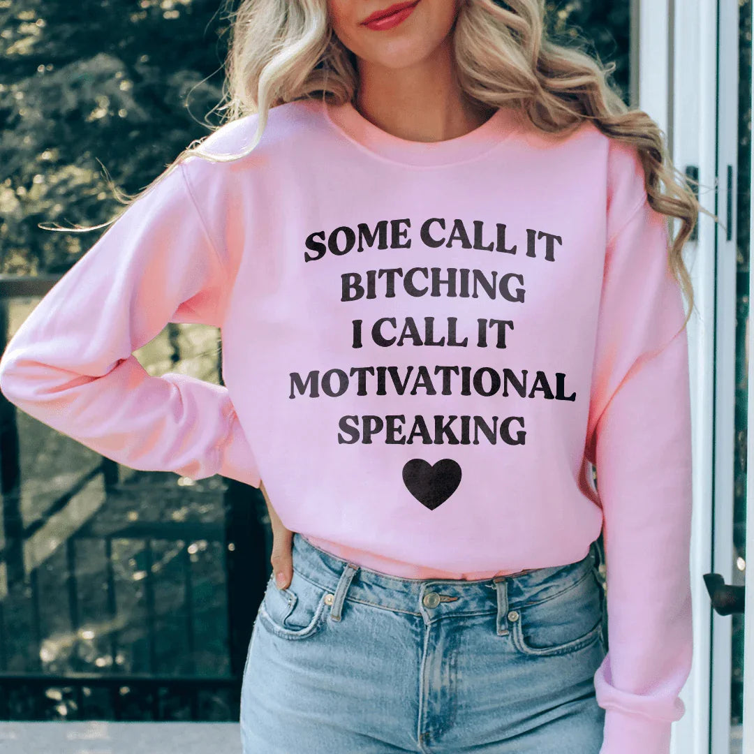 Lo Llamo Sudadera de Hablar Motivacional