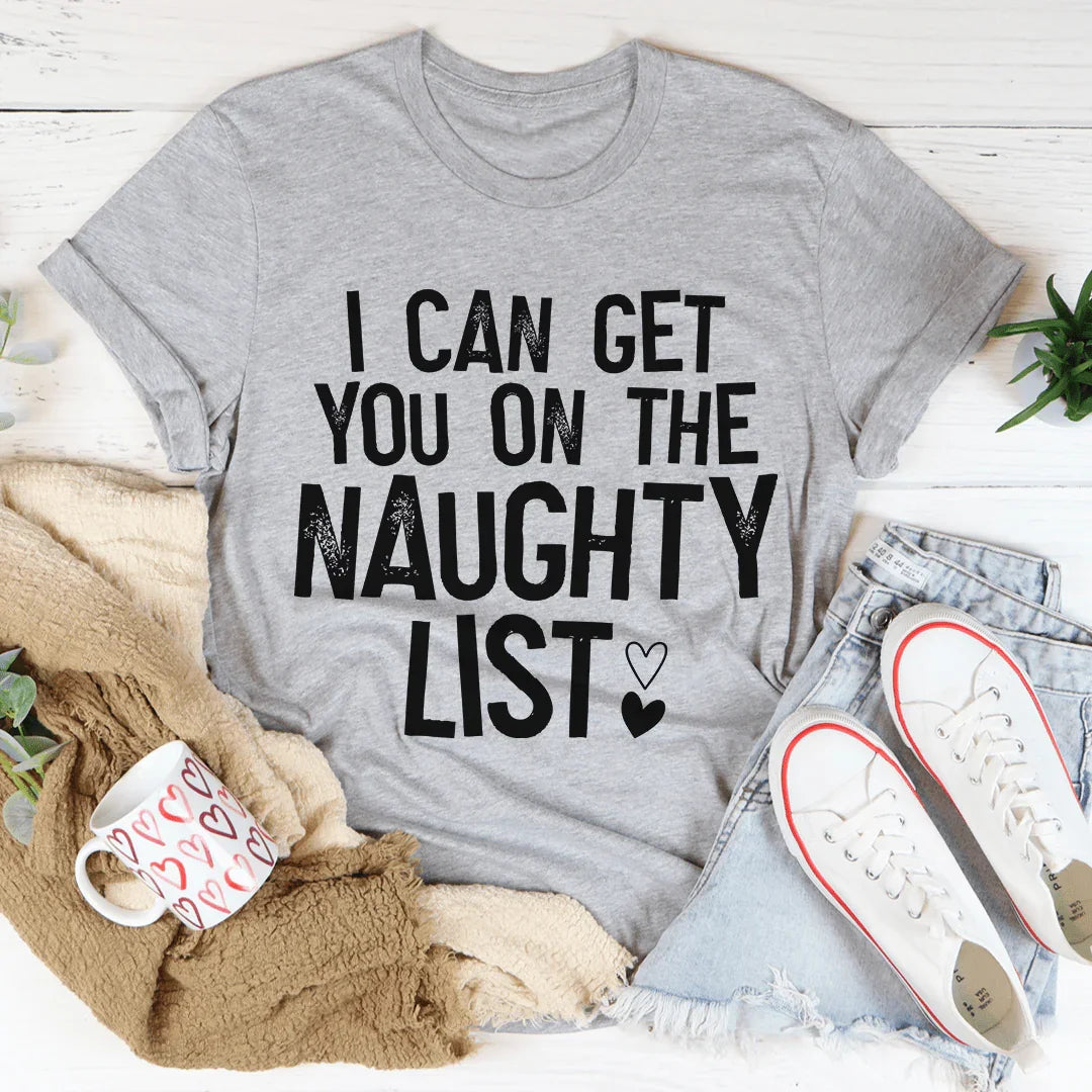 Naughty List Tee - Exclusive Design