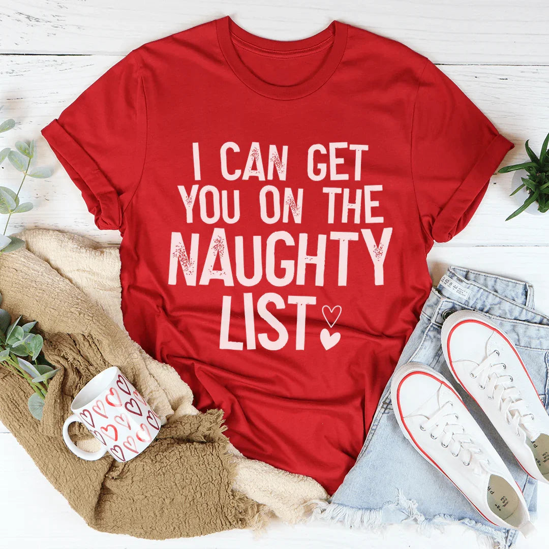 Naughty List Tee - Exclusive Design