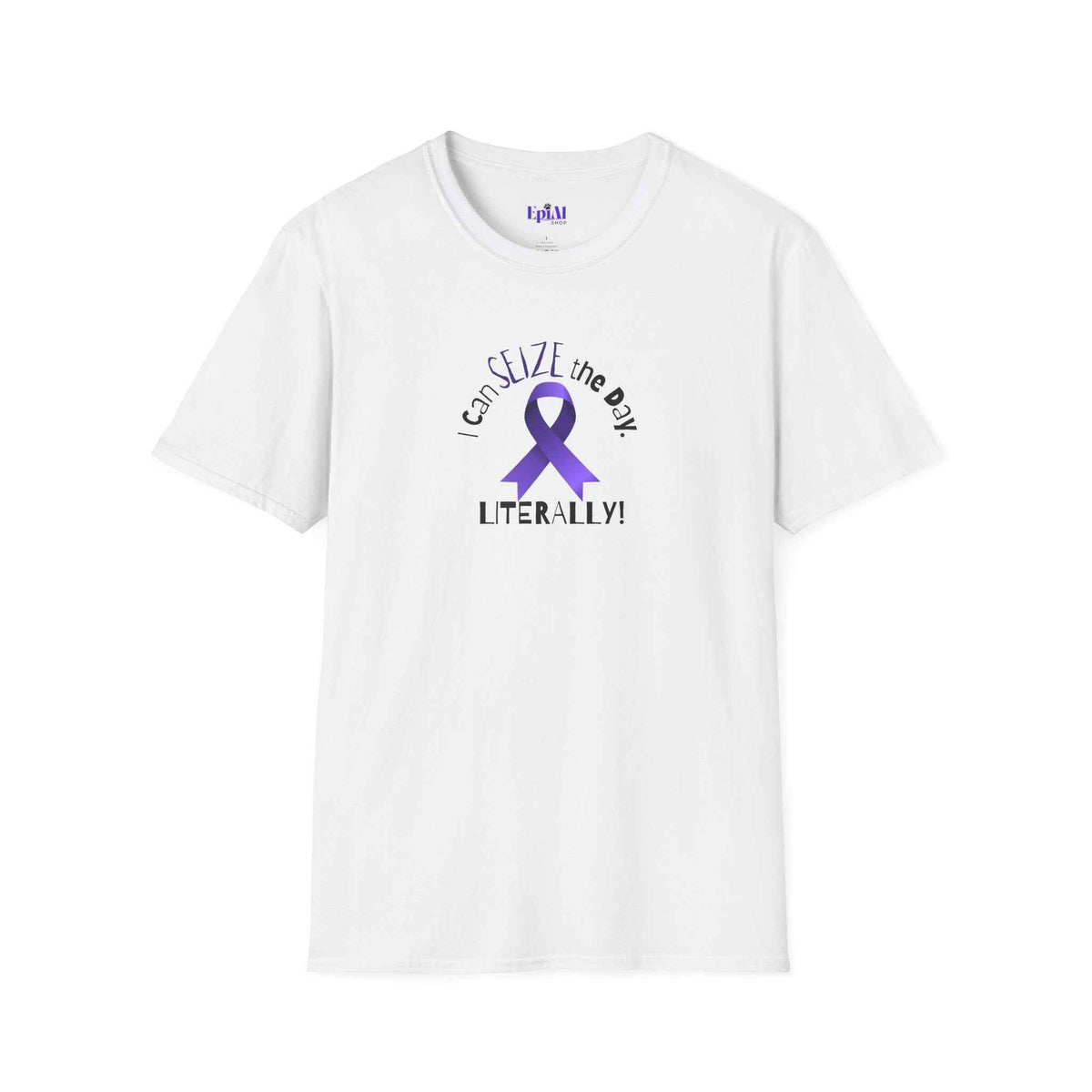 Epilepsy Awareness Pin Button - Seize the Day