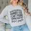 Common Sense Statement Sweatshirt