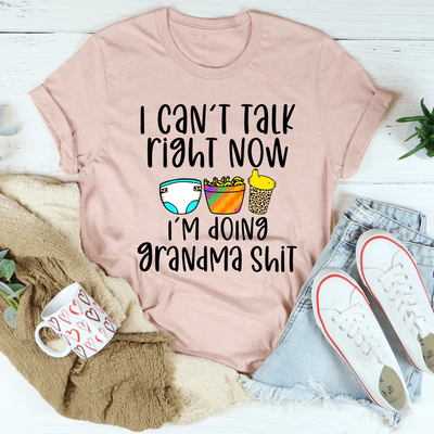 No puedo hablar ahora mismo, estoy haciendo cosas de abuela.