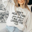 I Didn't Mean To Push Your Buttons Sweatshirt