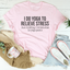 I Do Yoga to Relieve Stress Tee