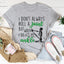 I Don't Always Roll A Joint Skull Tee - Korvel