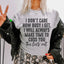 T-shirt Je me fiche de combien je suis occupé
