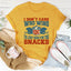 I Don't Care Who Wins, Just Here for the Snacks Tee