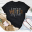 T-shirt "Je ne fais pas très bien l'hiver"