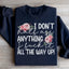 Sudadera "No Hago las Cosas a Medias"