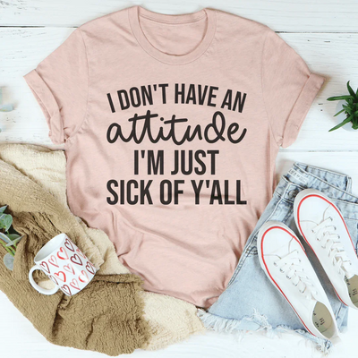 Camiseta No tengo actitud
