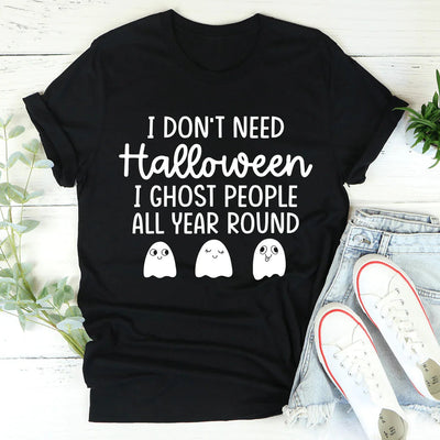 No necesito una camiseta de Halloween