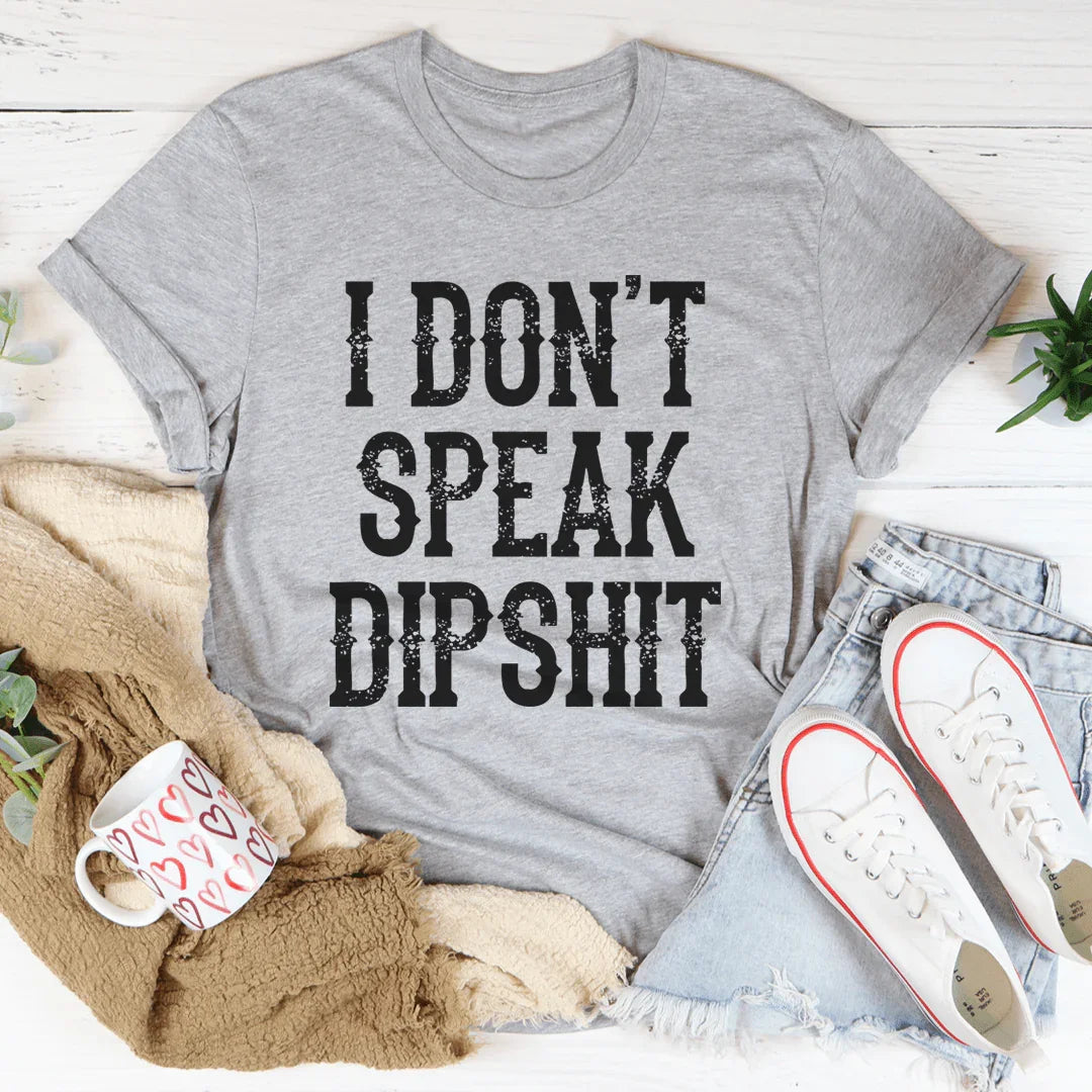 Camiseta No hablo idiotas
