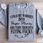 I Fold My Worries Into Paper Planes Sweatshirt