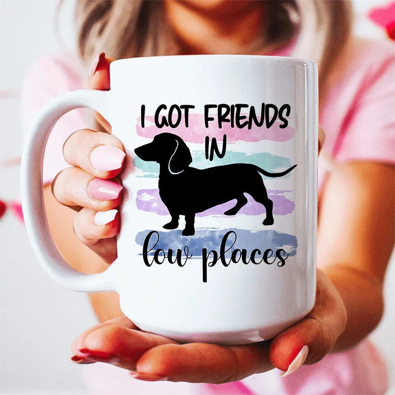 I Got Friends In Low Places Ceramic Mug - 15 oz