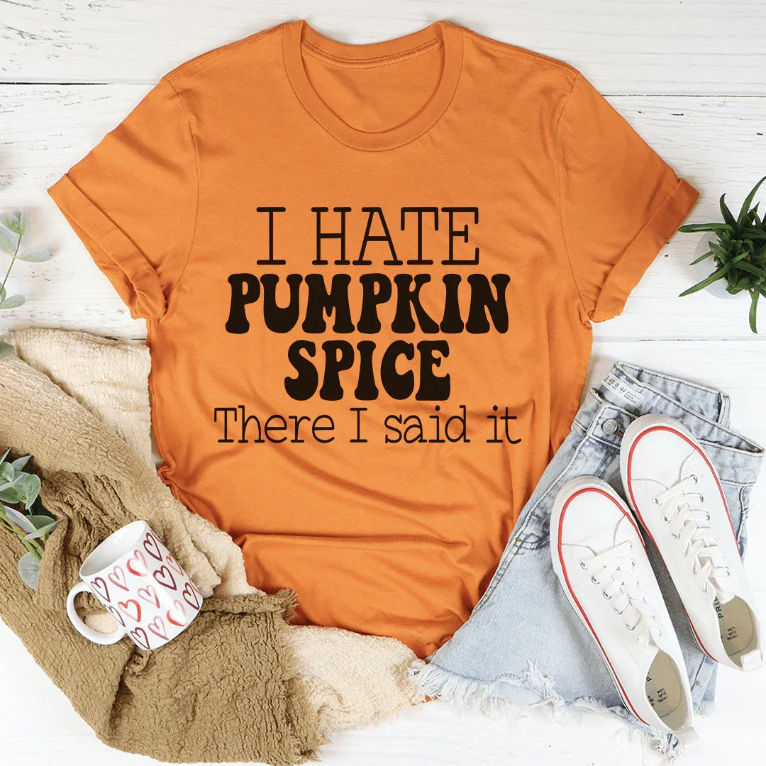 I Hate Pumpkin Spice Tee - Korvel