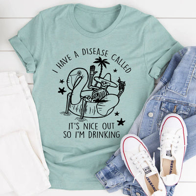 It's Nice Out There Tee - A Humorous Statement Shirt - Korvel
