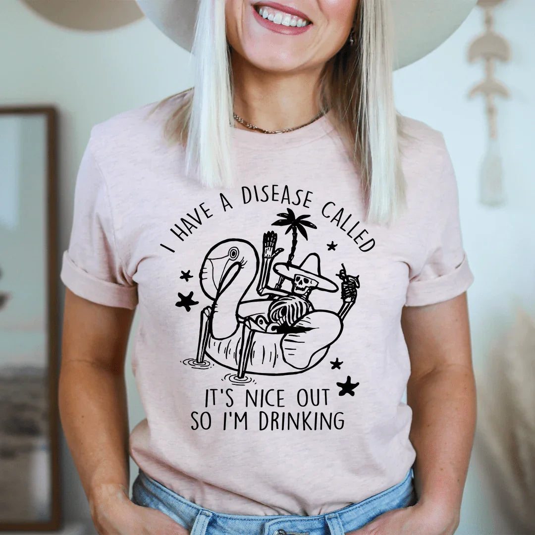 It's Nice Out There Tee - A Humorous Statement Shirt - Korvel