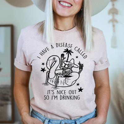 It's Nice Out There Tee - A Humorous Statement Shirt - Korvel