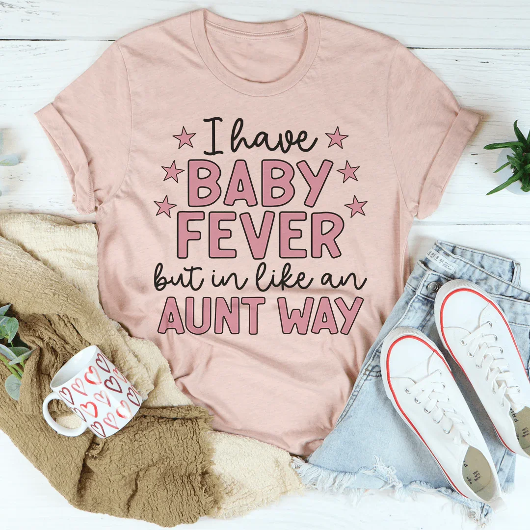Camiseta "Tengo fiebre de bebé"