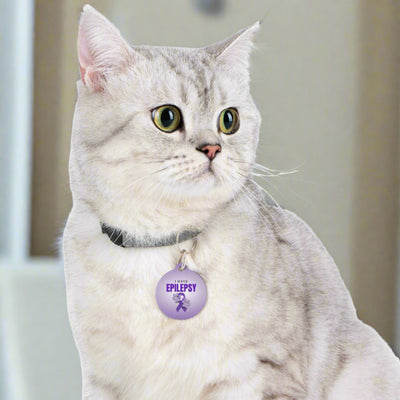 I Have Epilepsy Pet Tag - Durable Metal Design