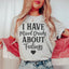 I Have Mixed Drinks About Feelings Tee