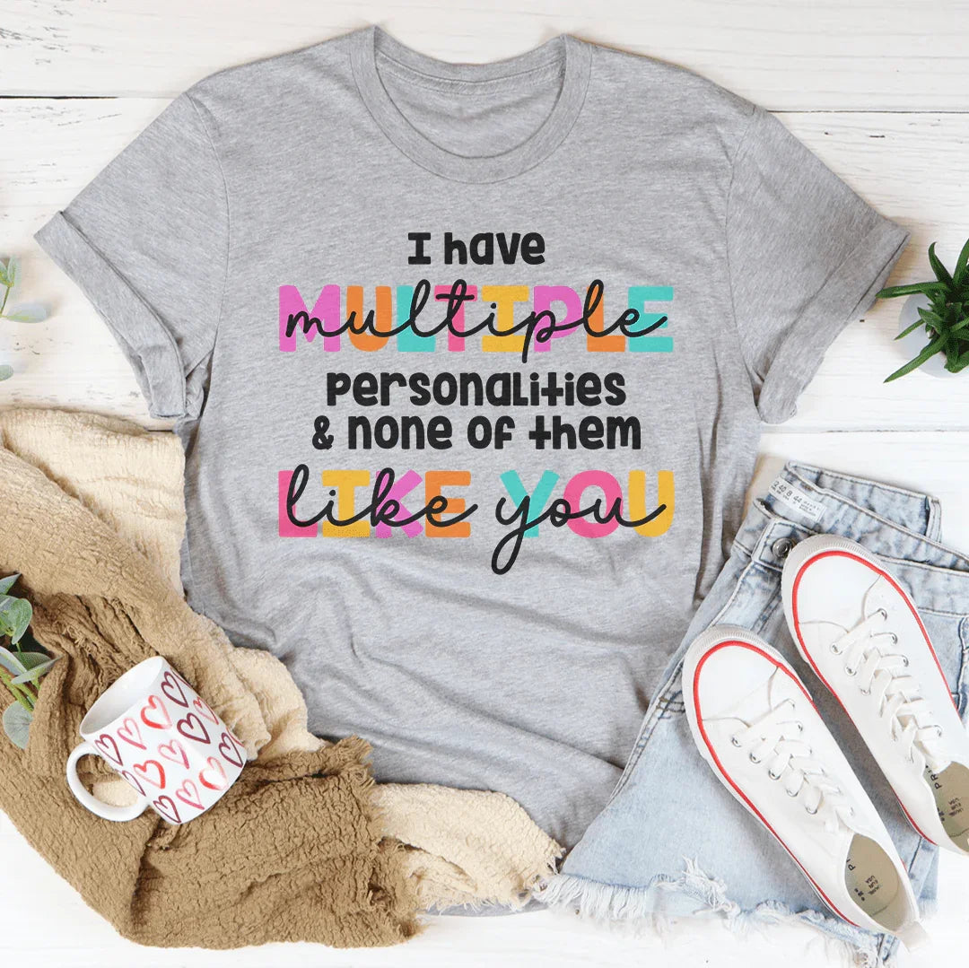 Camiseta Tengo Múltiples Personalidades