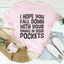 I Hope You Fall Down Tee