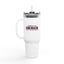 Je m'identifie comme Américain Mug de Voyage Isolé 40oz