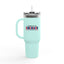 Je m'identifie comme Américain Mug de Voyage Isolé 40oz