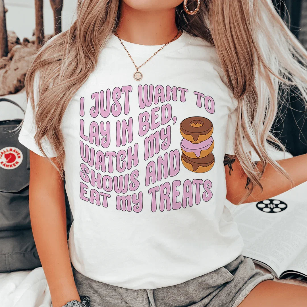 Je veux juste rester au lit Tee