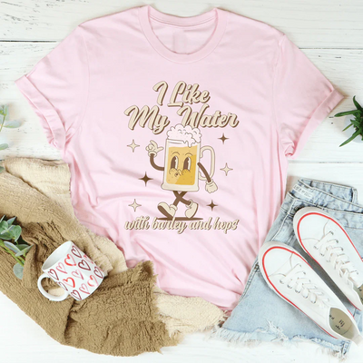 Me Gusta Mi Agua Con Cebada Y Lúpulo Camiseta