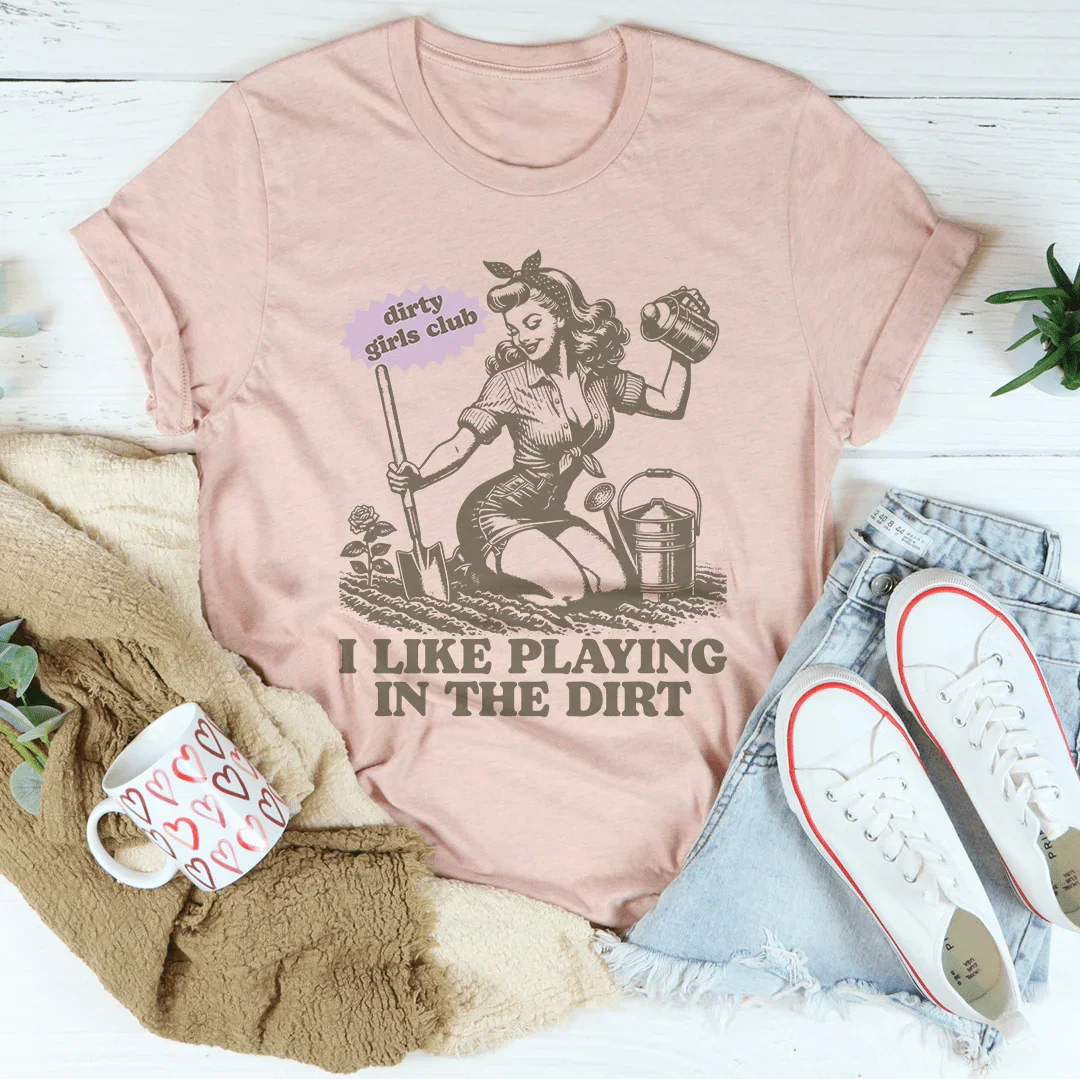 Me Gusta Jugar En La Tierra Camiseta