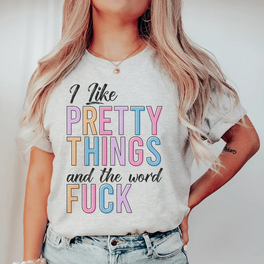 Camiseta Me gustan las cosas bonitas