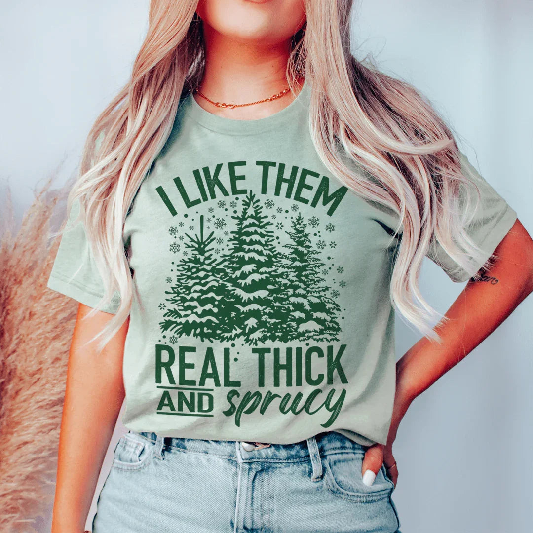 Camiseta "Me gustan mucho" muy gruesa y elegante