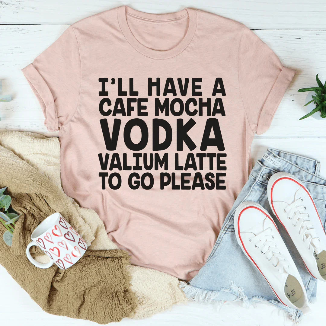Cafe Mocha To Go Tee