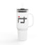I Love Crosswords Insulated Travel Mug - 40oz Cat Lover Gift