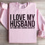 Sweatshirt J'aime Mon Mari