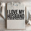 Sweatshirt J'aime Mon Mari