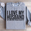 Sweatshirt J'aime Mon Mari