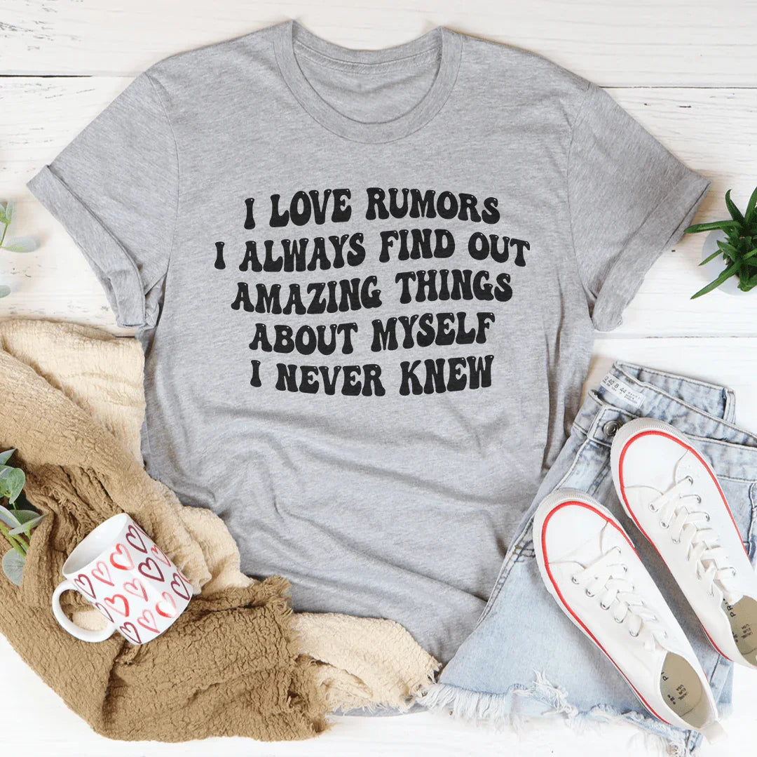 Camiseta Me encantan los rumores