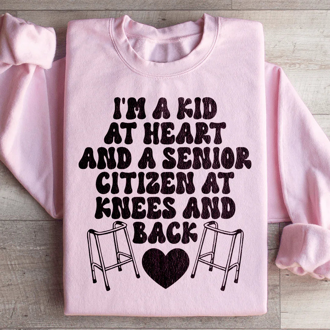 Soy un niño en el corazón Sudadera