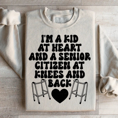 Soy un niño en el corazón Sudadera