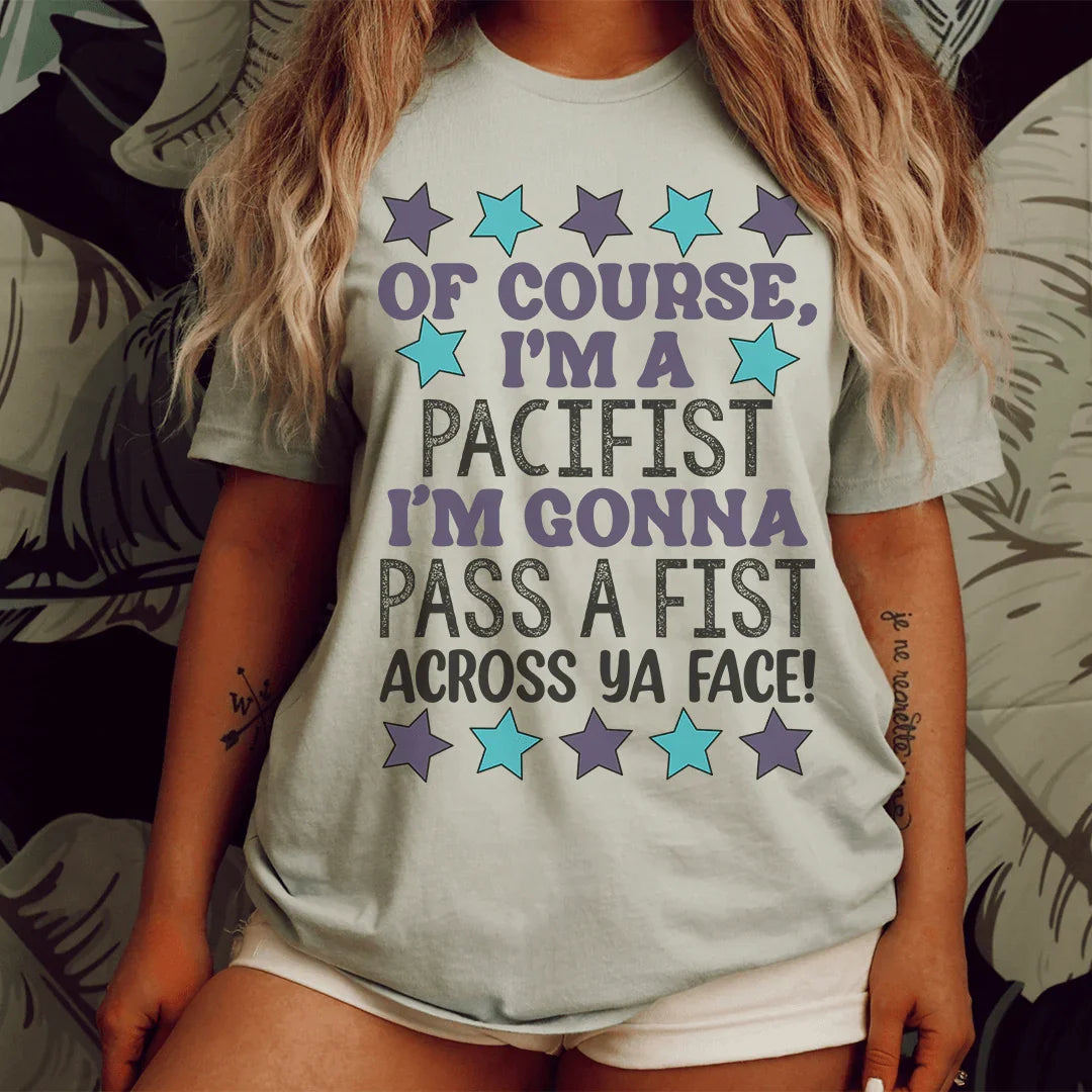 T-shirt Je suis pacifiste