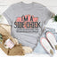 Camiseta de Acción de Gracias "Soy una chica secundaria"
