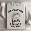 I'm A Taco Enthusiast Sweatshirt