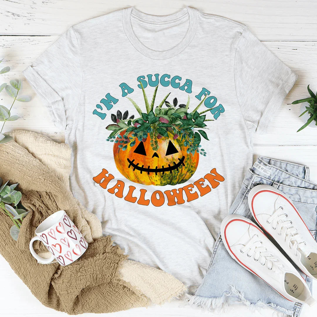 I'm A Succa For Halloween Tee - Korvel