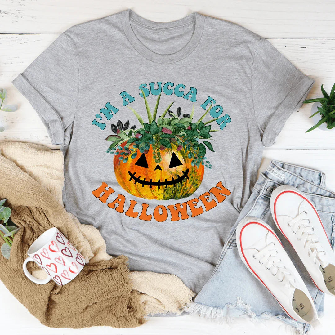 I'm A Succa For Halloween Tee - Korvel