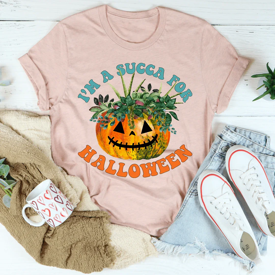 I'm A Succa For Halloween Tee - Korvel