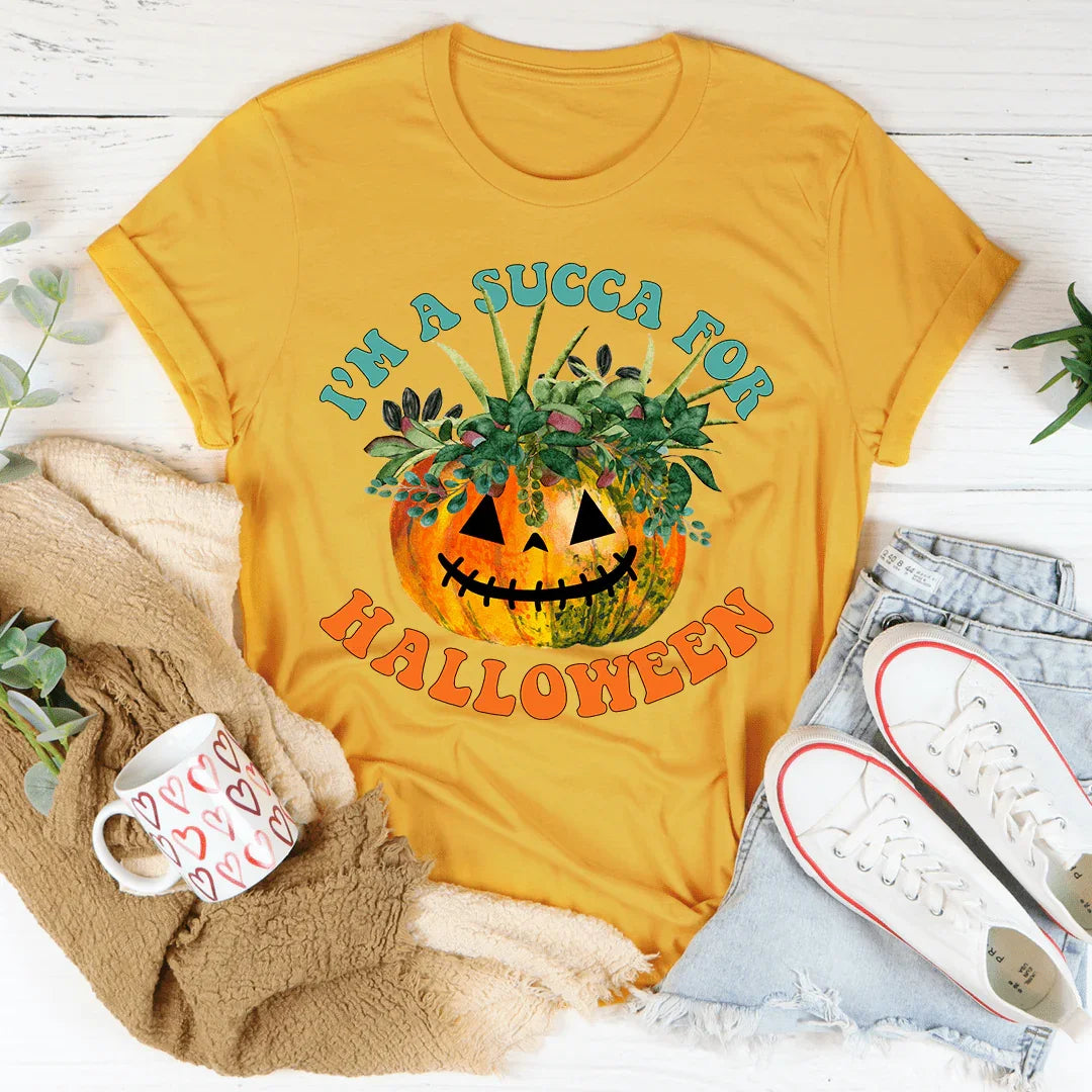 I'm A Succa For Halloween Tee - Korvel